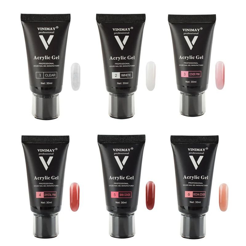 Vinimay Acrylic Gel # 1, 2, 3, 4, 5, 6 (30mL)
